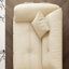 Coussin beige modulaire 100% polyester-282997426