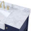 Meuble-lavabo simple 48 po avec dosseret Pelaghia-57367806