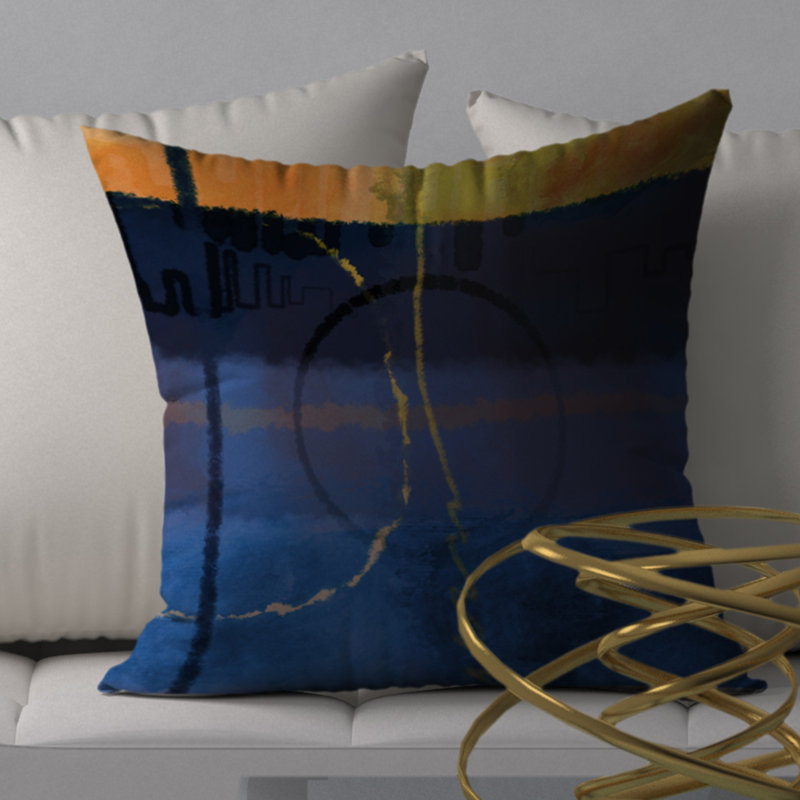 Reversible Throw Pillow, 20" x 20"