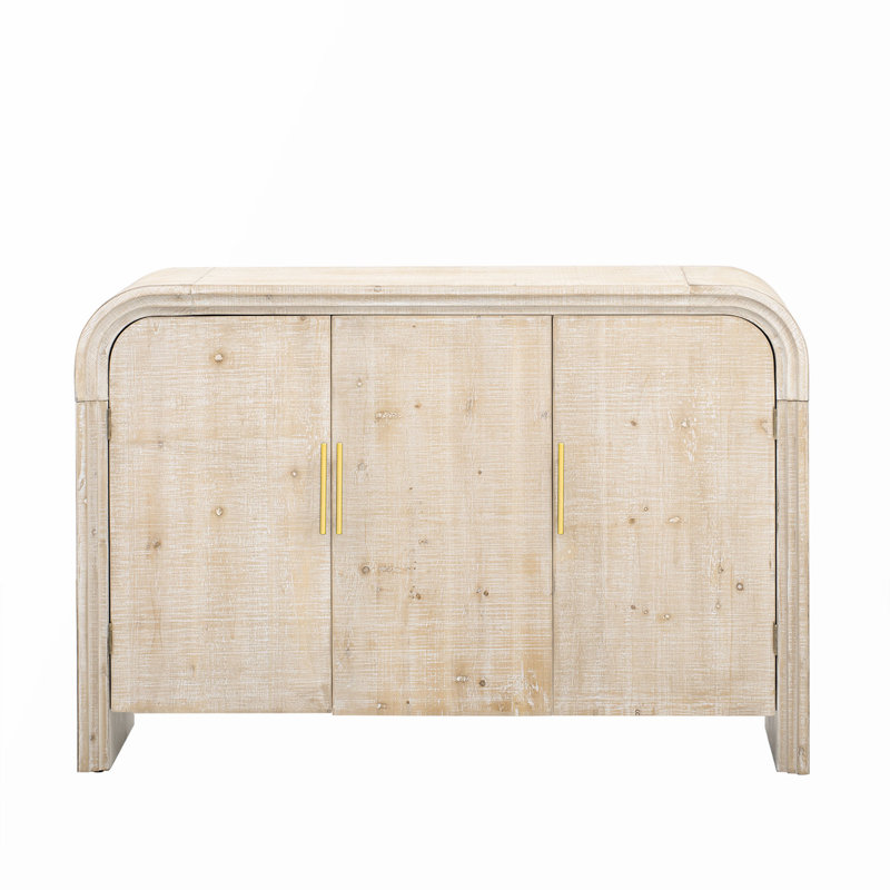Console courbée, Naturel
