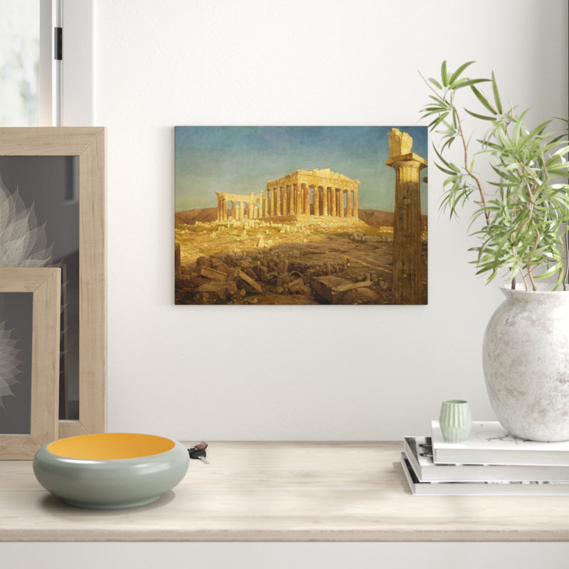 Frederic Edwin Church - No Frame Painting, 42cm H x 59.4cm W