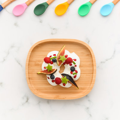Bamboo Toddler No Section Plate