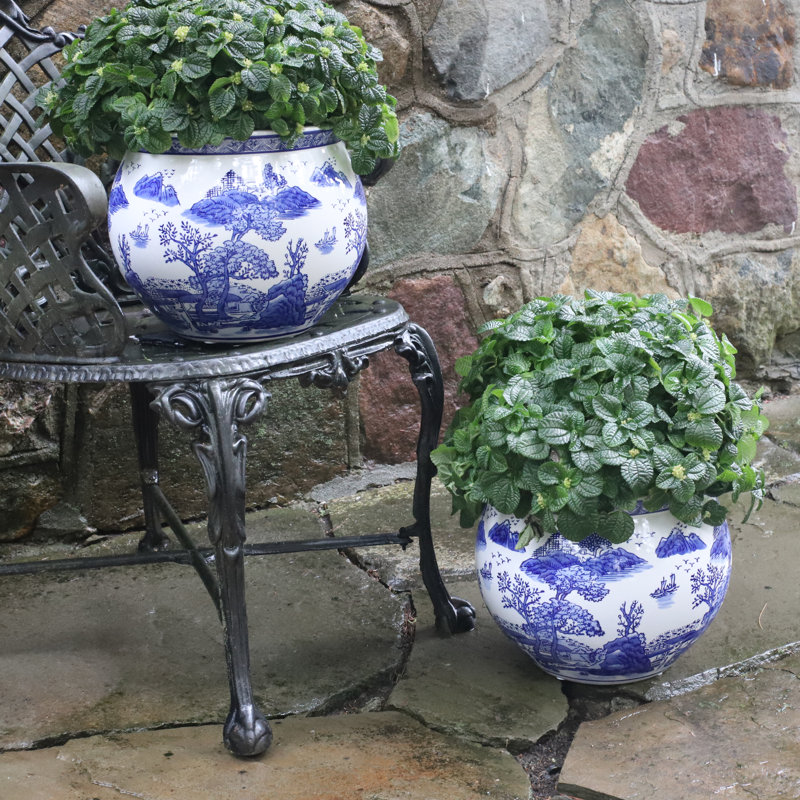 Pot à fleurs 11 po Euro Ceramica