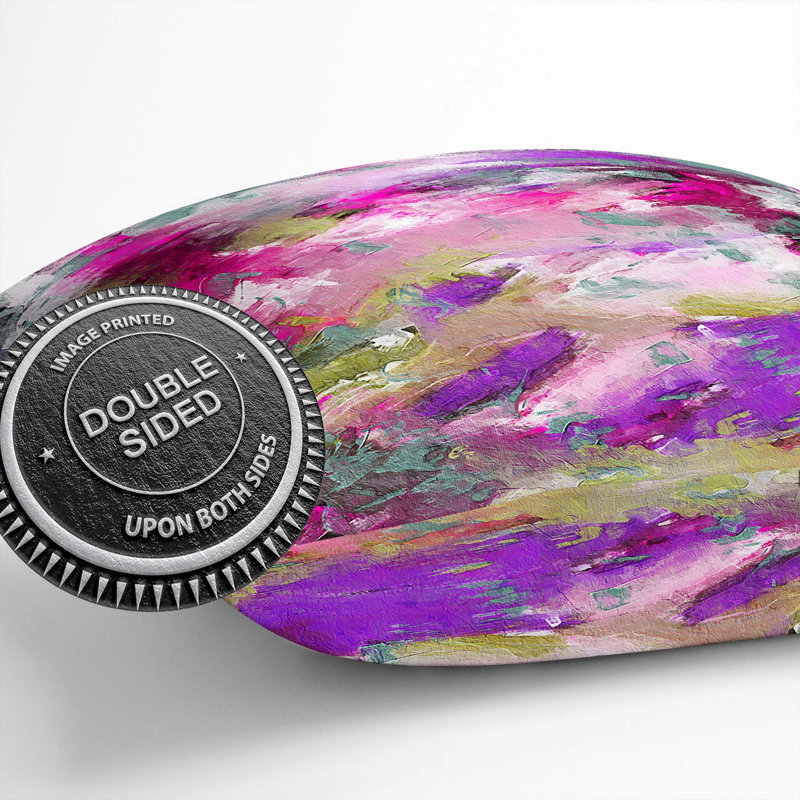 Abstract Square Throw Cushion, 40 x 40 cm