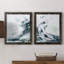 «Blue Crest I», ensemble de 2 reproductions d'art sur toile-310714736-310714747