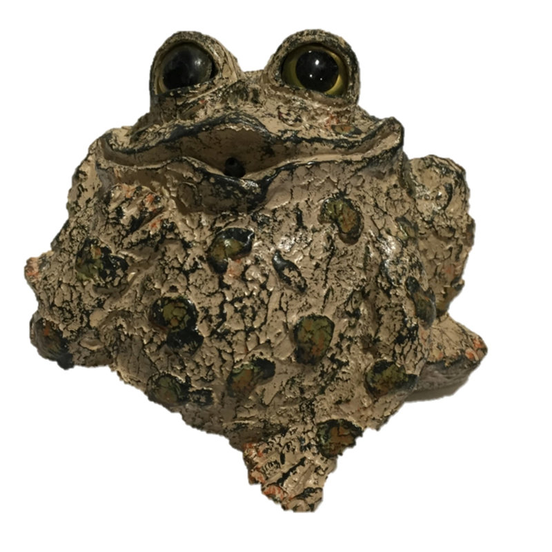 Figurine Toad Hollow Motion Whistling Toad, Brun naturel