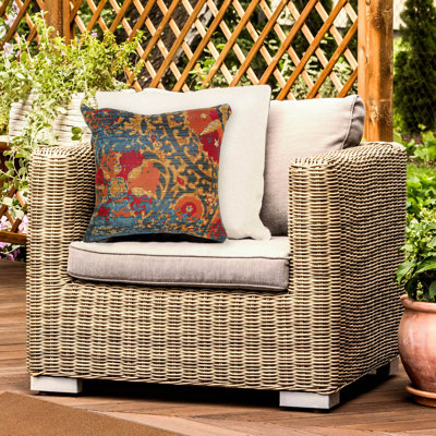 Marina Solid Colour Outdoor Throw Pillow