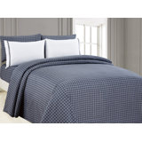 Posh Home Modern Plaid 6 Piece Sheet Set Microfiber Twill Plaid Sheet Set