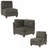 MODULAR SET - 3PC In Gray