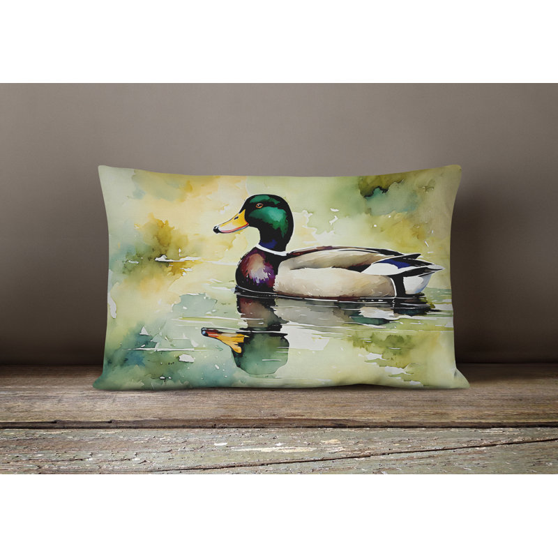Mallard Throw Pillow