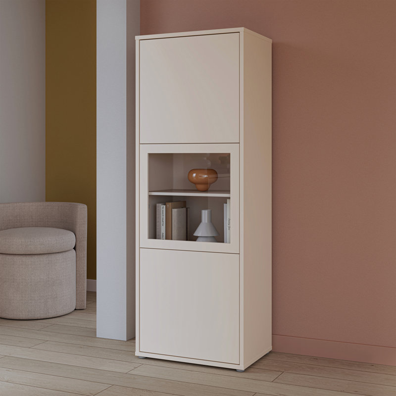 Alice Springs Display Cabinet, Beige