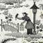 Bassano Embroidered Toile Fabric-59891318