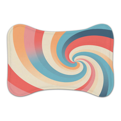 Tapis rétro 1 pièce