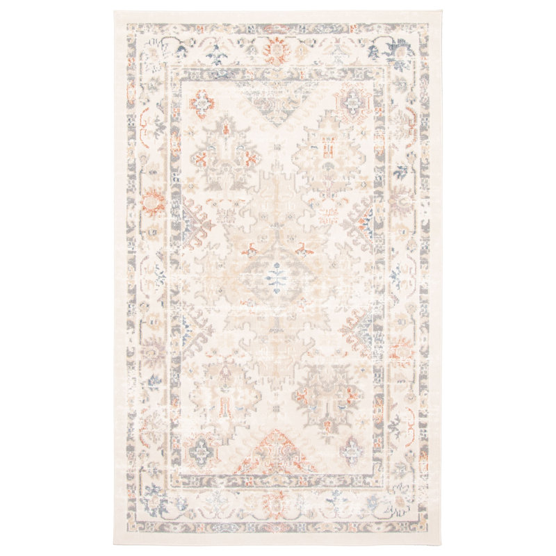 Rococo Ivory Rug, Rectangle 8' x 10'