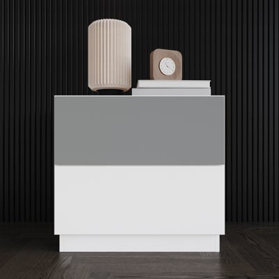Table de chevet blanche Zoelys