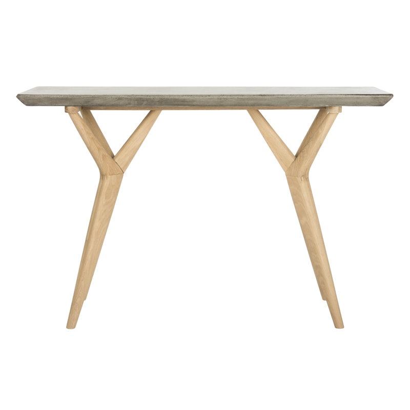 Outdoor Lena Concrete Console Table