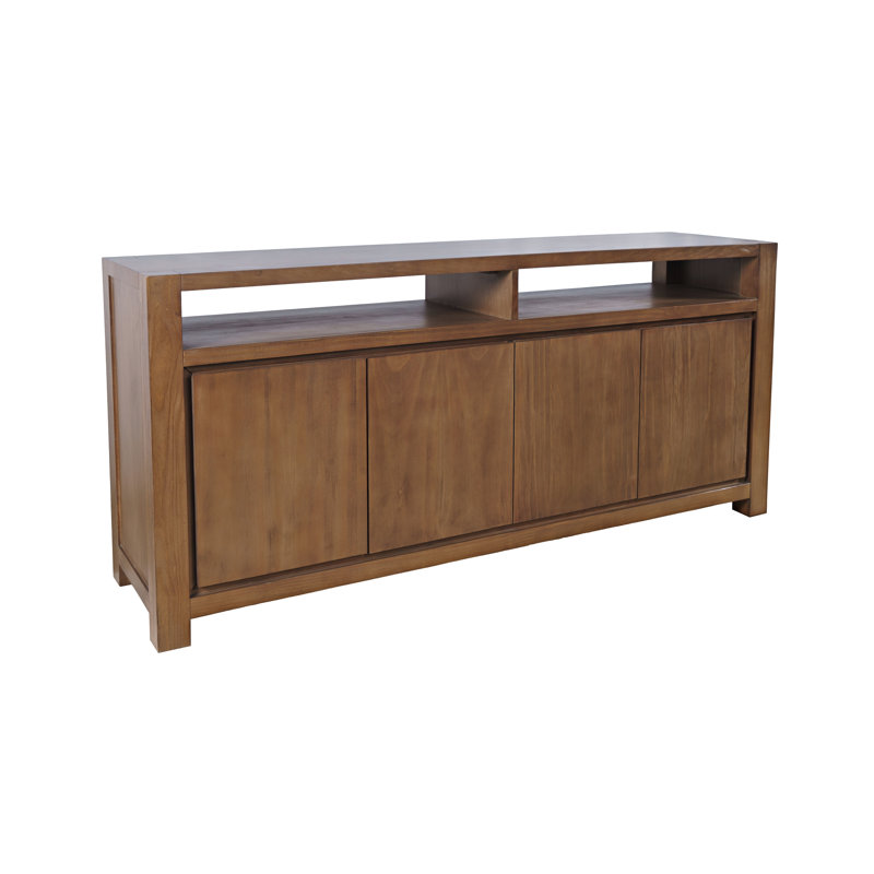 Meuble télé 70 po Brownstone, H 32 po x L 70 po x l 18 po, Bois brun