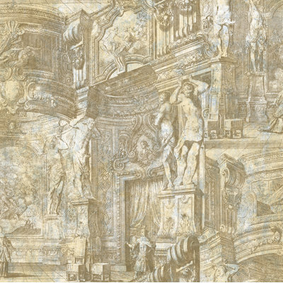 Rouleau de papier peint L 33 pi x l 20,5 po Knepper Monument