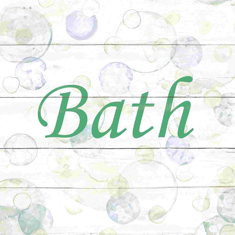 " Green Bath Bubbles ", 30" H x 30" W  