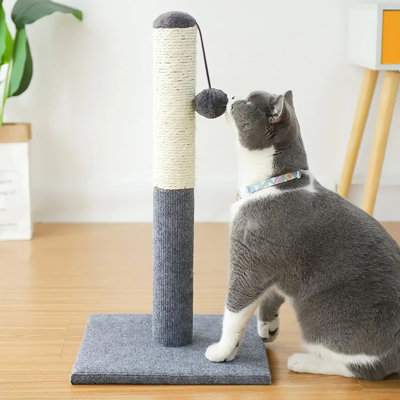 Adaline Cat Tree Cat Scratching Post with Ball Toy