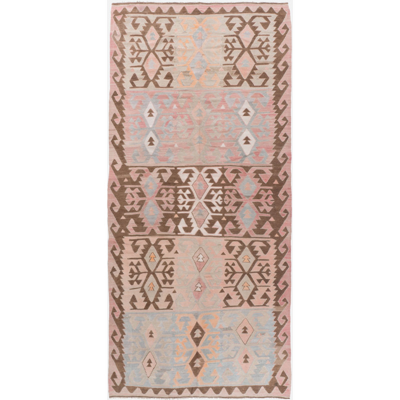 One-of-a-Kind 5'9" X 12' Flatweave Area Rug