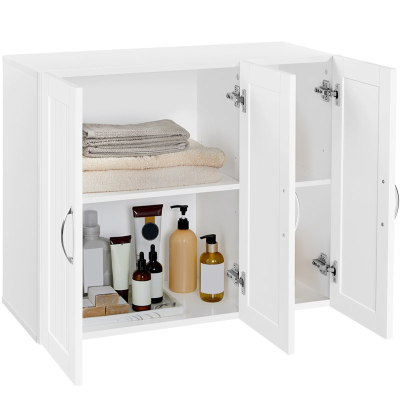 Wall Mounted Cabinet with Three Doors