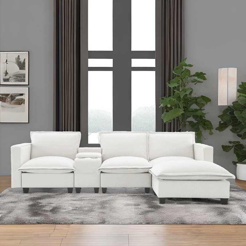 Canapé modulaire Cloud, Beige
