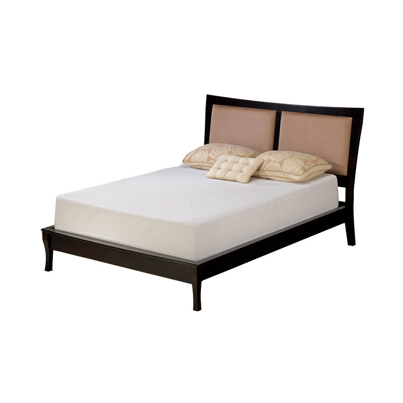 Matelas moyen en mousse de latex 11 po, Grand lit