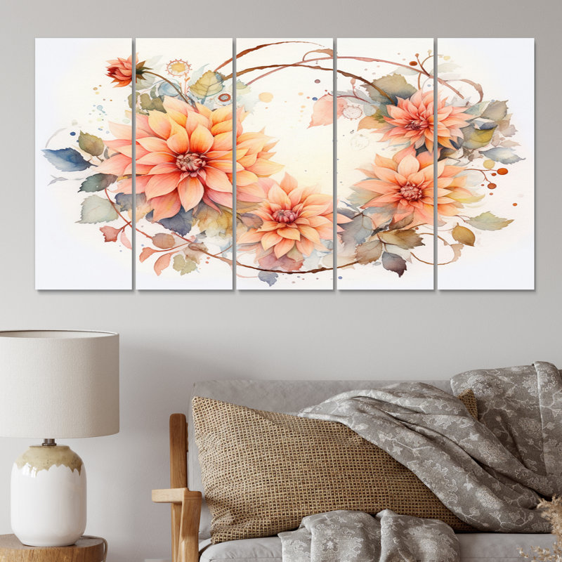 Plants & Flowers Wall Decor on Metal