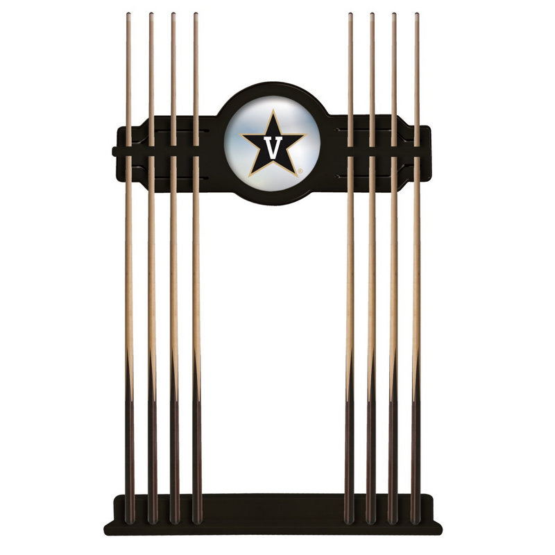 Porte-queues de billard NCAA, Noir, Commodores de Vanderbilt