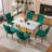 Mackinaw 6 - Person Pedestal Dining Set-2090508668