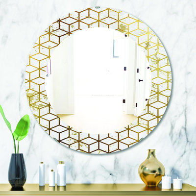 Capital Honeycomb 6 Modern Frameless Bathroom Mirror
