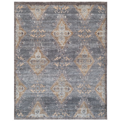 Kline Hand Knotted New Zealand Wool Oriental Rug