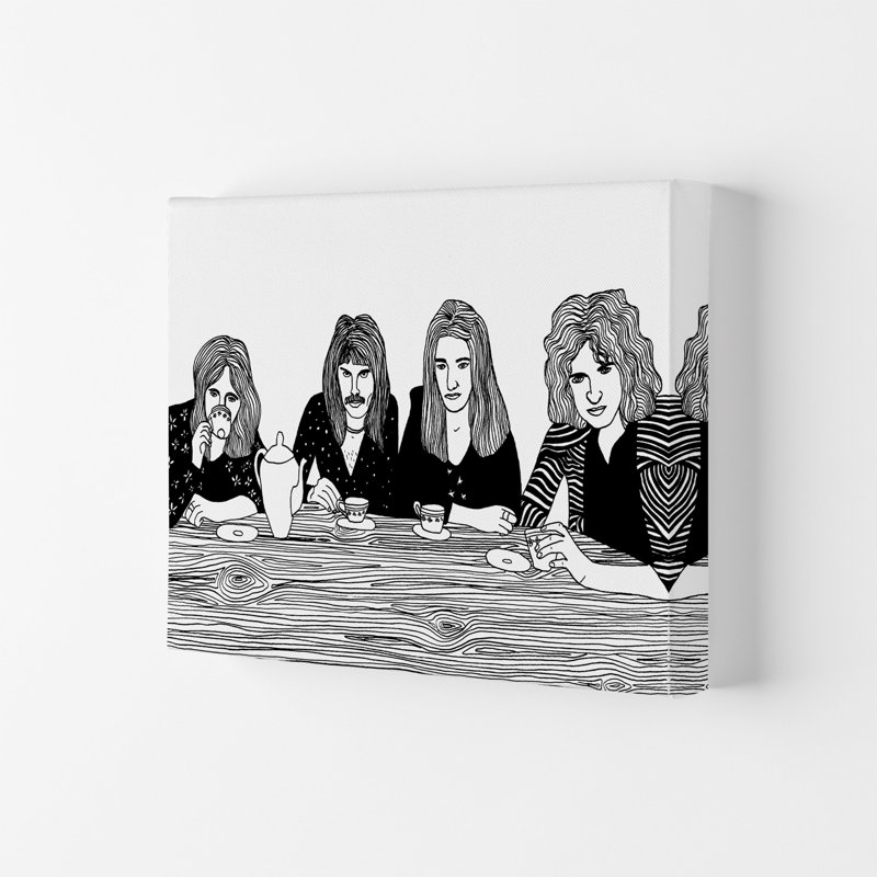Queen by Carissa Tanton - Wrapped Canvas Print, 59.4cm H x 84cm W x 4cm D