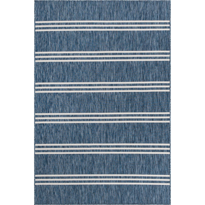 Jill Zarin Anguilla Indoor/Outdoor Rug, Rectangle 6'1" x 9'