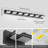 48 inch 7 Light  Modern Black Dimmable LED Vanity Light 5500K in Bathroom-1156567605-1156567606