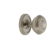Classic Rosette with Egg & Dart Door Knob