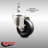 316SS Soft Rubber Wheel Swivel Threaded Stem Caster SCC