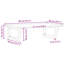 Plateau de meuble-lavabo en bois massif 31,5 po Armanjit-1519364070