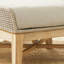Repose-pieds d'extérieur avec coussin Bowker