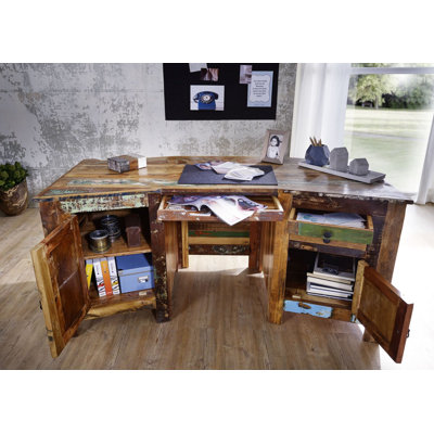 Nature Of Spirit Solid Wood Executive Desk
