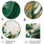 Magie liquide verte et dorée I - Décoration murale abstraite en métal-932402468