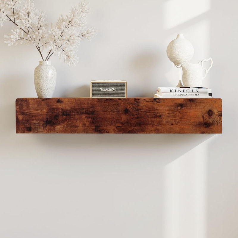 Console flottante, table d'entrée étroite murale