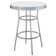 Retro 3-Piece Round 1950S Bistro Pub Bar Table Set