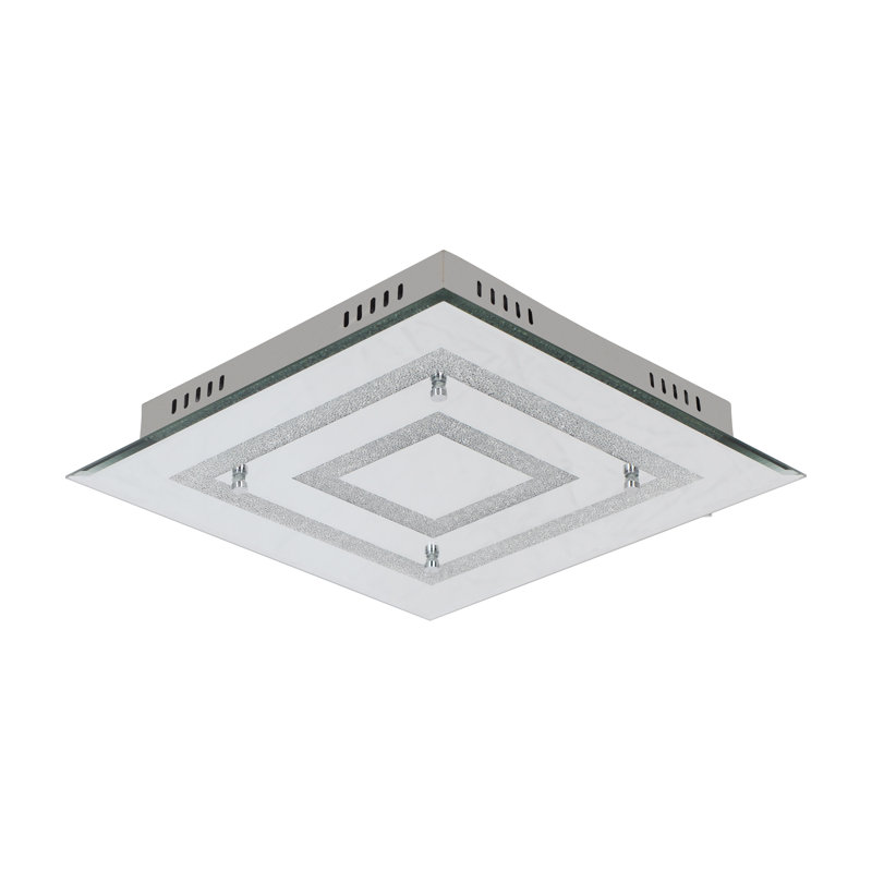 Bourne Plastic LED Semi Flush Mount