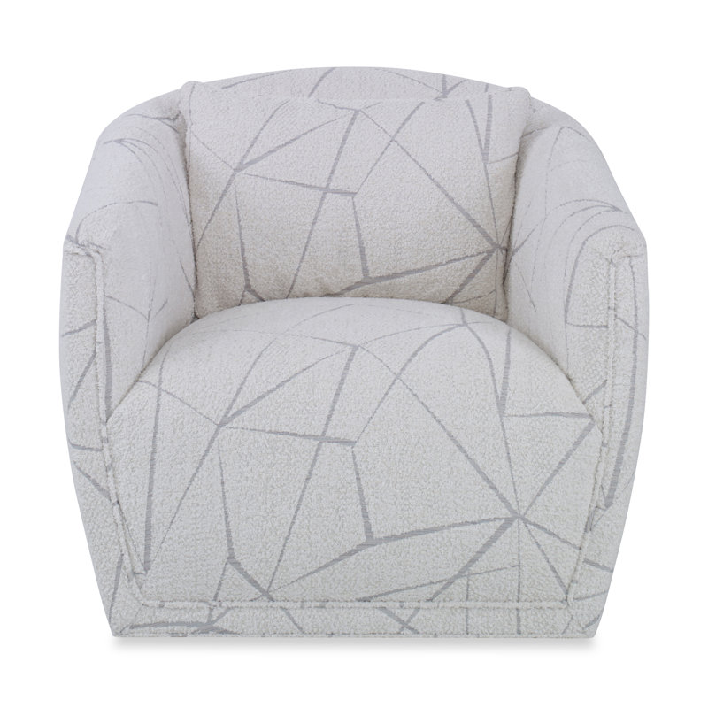 Jasper Swivel Barrel Chair, Libby Linen