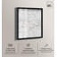 «White Palimpsest Surface I Boho Art Shadowbox» par Art Remedy-120004482-120004483