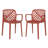 Outdoor Stacking Dining Armchair (Set Of 2)-1390699678