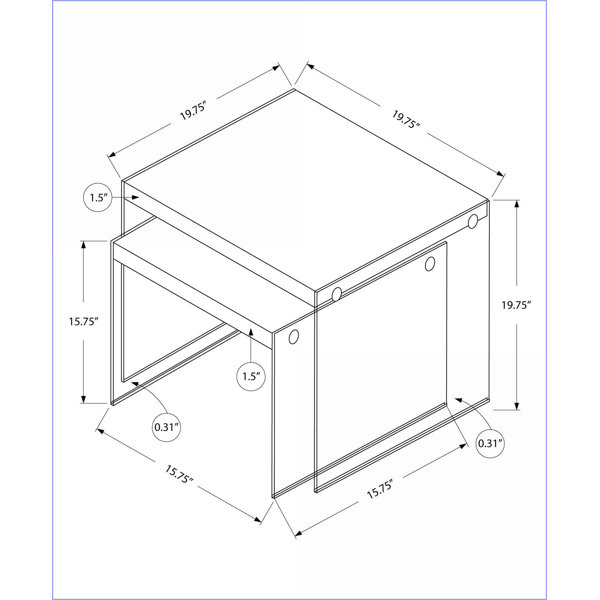 Dimensions du produit