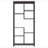69.2" 6-Tier Industrial 8-Shelf Etagere Bookcase Storage Display Rack For Living Room, Bedroom